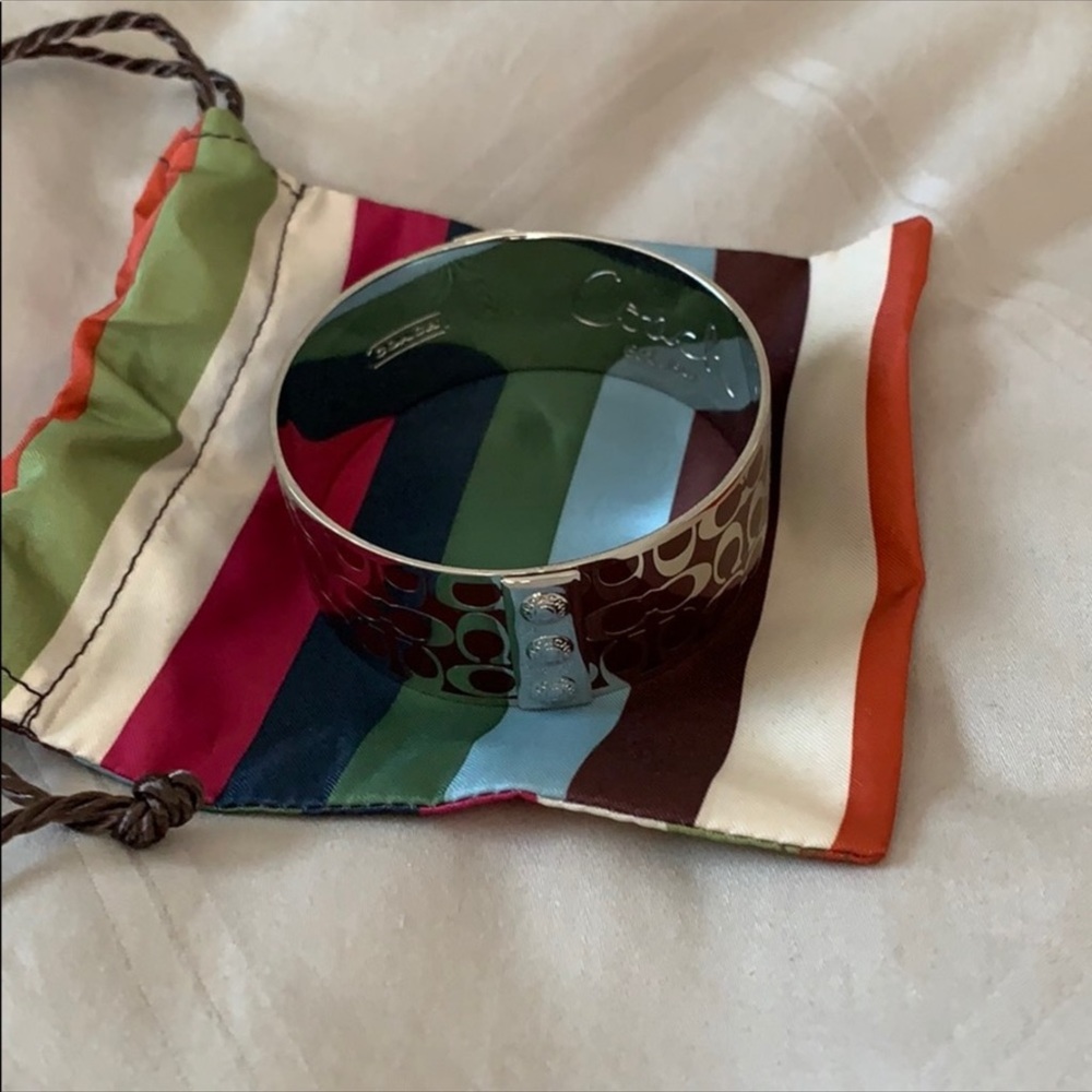 COACH WIDE BANGLE - Picture 5 of 9